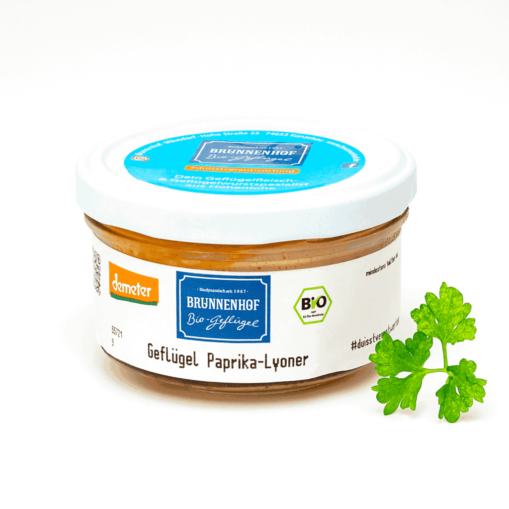 38_Geflügel-Paprika-Lyoner, im Glas